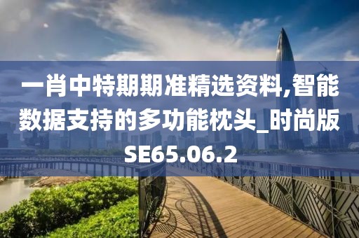 一肖中特期期准精选资料,智能数据支持的多功能枕头_时尚版SE65.06.2