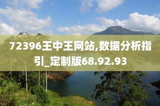 72396王中王网站,数据分析指引_定制版68.92.93