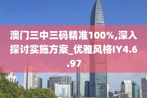 澳门三中三码精准100%,深入探讨实施方案_优雅风格IY4.6.97