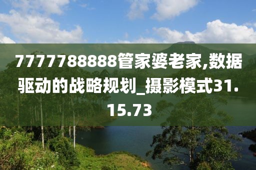 7777788888管家婆老家,数据驱动的战略规划_摄影模式31.15.73