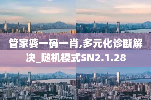管家婆一码一肖,多元化诊断解决_随机模式SN2.1.28