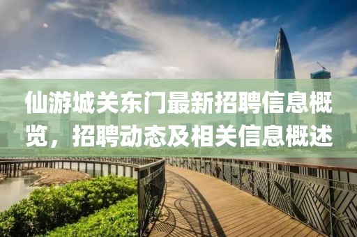 仙游城关东门最新招聘信息概览，招聘动态及相关信息概述