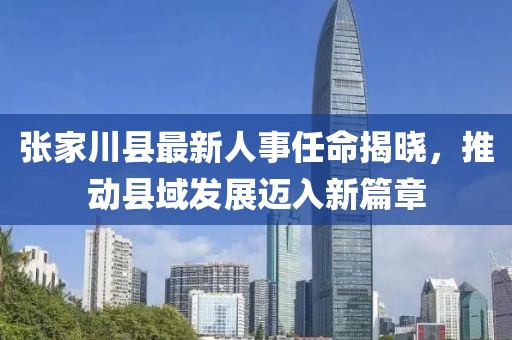 张家川县最新人事任命揭晓，推动县域发展迈入新篇章