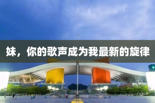 妹，你的歌声成为我最新的旋律
