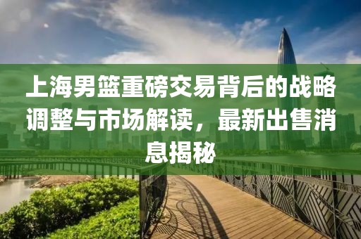 上海男篮重磅交易背后的战略调整与市场解读，最新出售消息揭秘