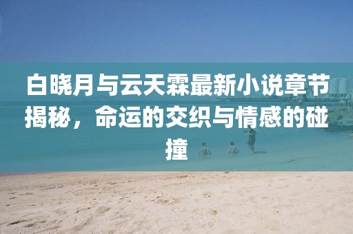 白晓月与云天霖最新小说章节揭秘，命运的交织与情感的碰撞