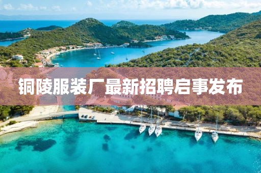铜陵服装厂最新招聘启事发布