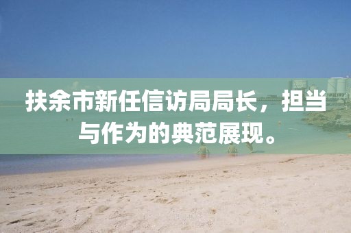扶余市新任信访局局长，担当与作为的典范展现。