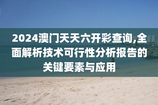 2024澳门天天六开彩查询,全面解析技术可行性分析报告的关键要素与应用