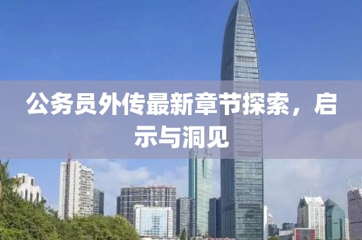 公务员外传最新章节探索，启示与洞见