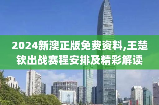 2024新澳正版免费资料,王楚钦出战赛程安排及精彩解读