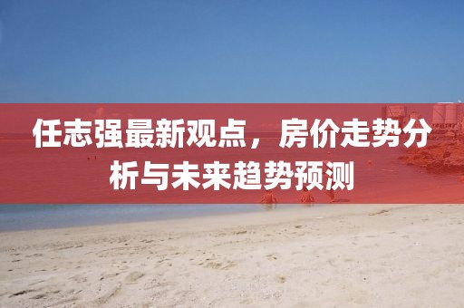 任志强最新观点，房价走势分析与未来趋势预测