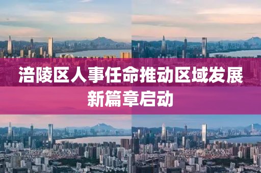 涪陵区人事任命推动区域发展新篇章启动