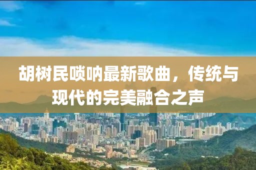 胡树民唢呐最新歌曲，传统与现代的完美融合之声
