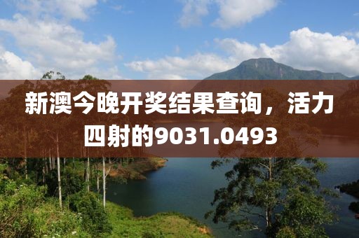 新澳今晚开奖结果查询，活力四射的9031.0493