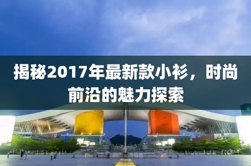 揭秘2017年最新款小衫，时尚前沿的魅力探索