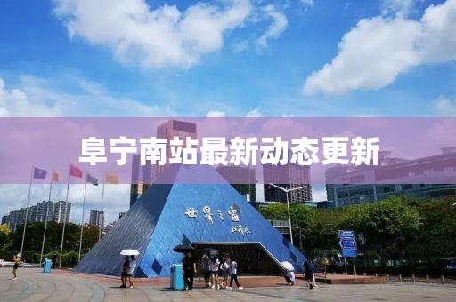 阜宁南站最新动态更新