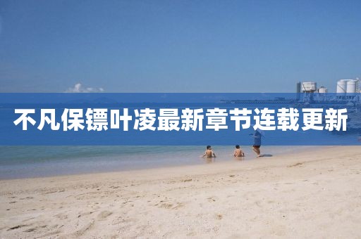 不凡保镖叶凌最新章节连载更新