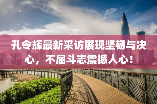孔令辉最新采访展现坚韧与决心，不屈斗志震撼人心！