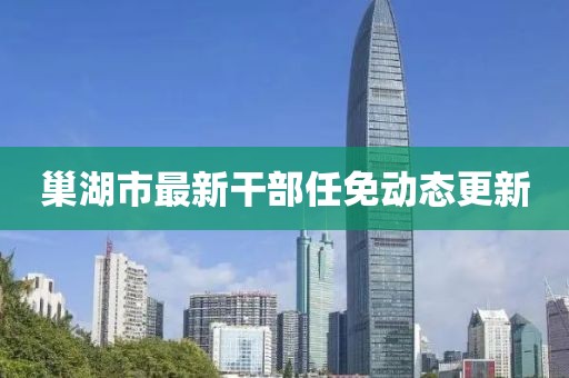 巢湖市最新干部任免动态更新