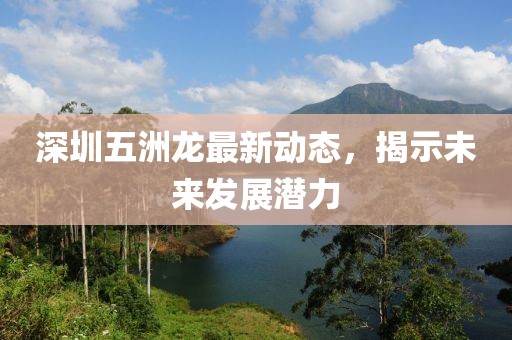 深圳五洲龙最新动态，揭示未来发展潜力