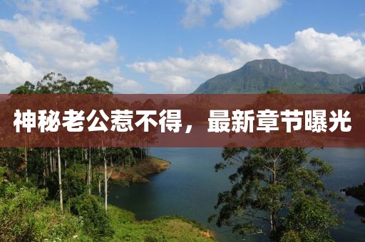神秘老公惹不得，最新章节曝光