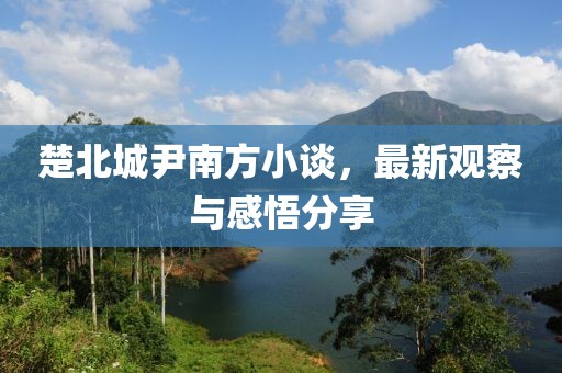 楚北城尹南方小谈，最新观察与感悟分享