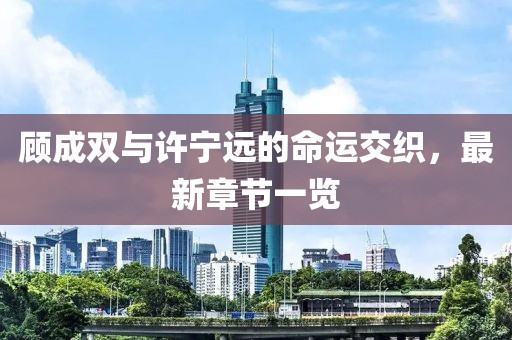 顾成双与许宁远的命运交织，最新章节一览