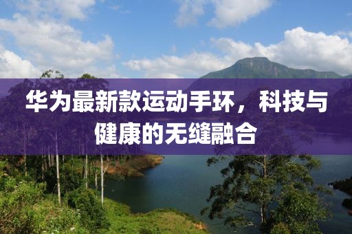 华为最新款运动手环，科技与健康的无缝融合