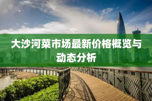 大沙河菜市场最新价格概览与动态分析