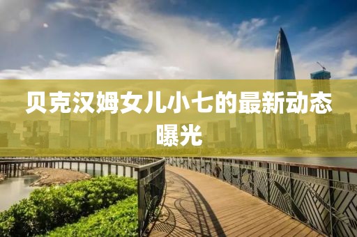 贝克汉姆女儿小七的最新动态曝光