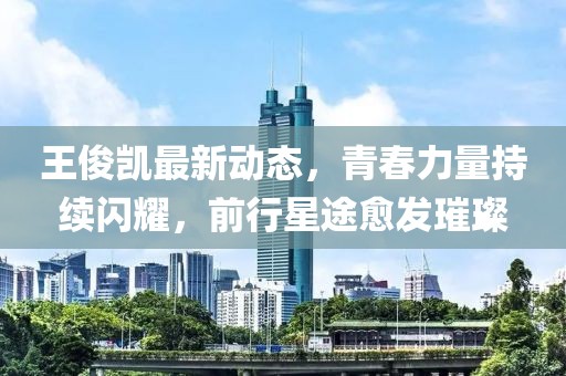 王俊凯最新动态，青春力量持续闪耀，前行星途愈发璀璨