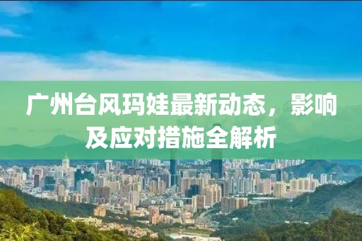 广州台风玛娃最新动态，影响及应对措施全解析