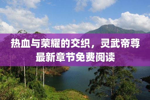 热血与荣耀的交织，灵武帝尊最新章节免费阅读