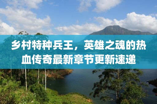 乡村特种兵王，英雄之魂的热血传奇最新章节更新速递