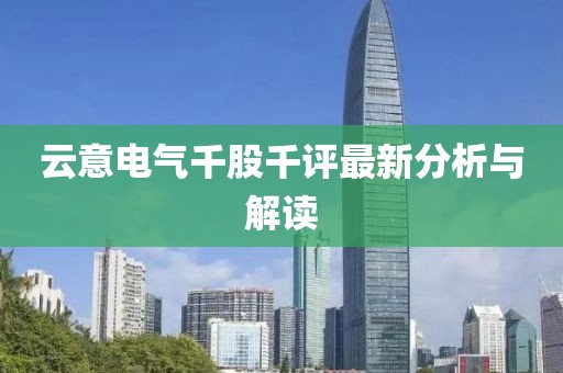 云意电气千股千评最新分析与解读