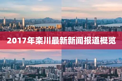2017年栾川最新新闻报道概览