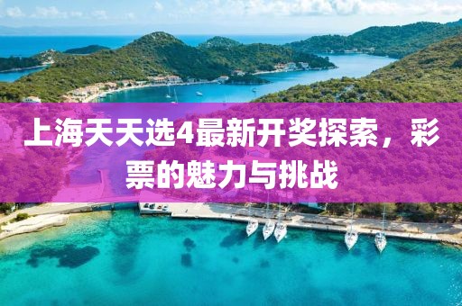 上海天天选4最新开奖探索，彩票的魅力与挑战