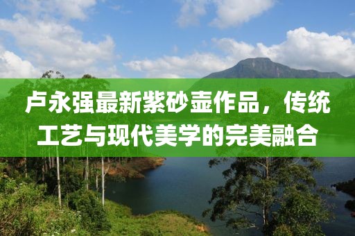 卢永强最新紫砂壶作品，传统工艺与现代美学的完美融合