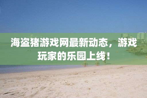 海盗猪游戏网最新动态，游戏玩家的乐园上线！