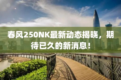 春风250NK最新动态揭晓，期待已久的新消息！