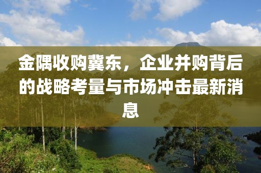 金隅收购冀东，企业并购背后的战略考量与市场冲击最新消息