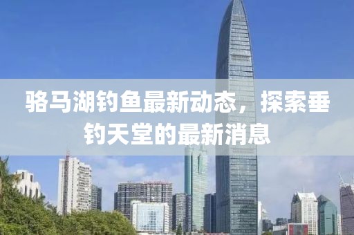 骆马湖钓鱼最新动态，探索垂钓天堂的最新消息