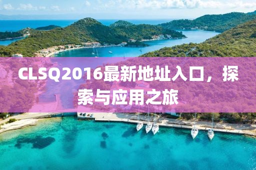 CLSQ2016最新地址入口，探索与应用之旅