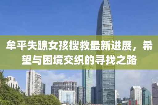 牟平失踪女孩搜救最新进展，希望与困境交织的寻找之路