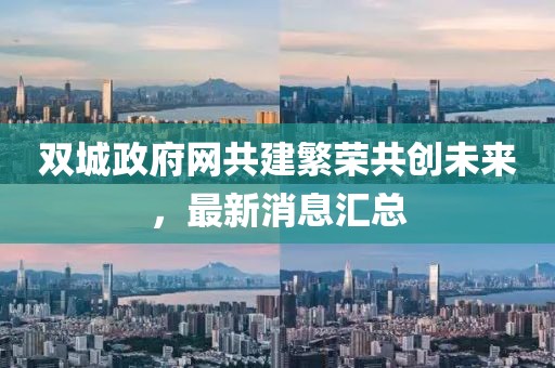 双城政府网共建繁荣共创未来，最新消息汇总