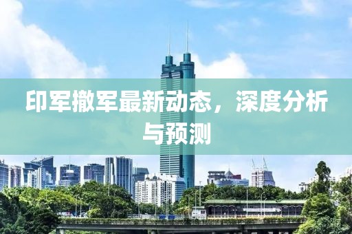 印军撤军最新动态，深度分析与预测
