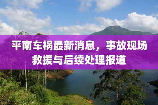 平南车祸最新消息，事故现场救援与后续处理报道