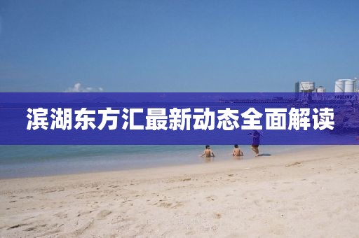 滨湖东方汇最新动态全面解读
