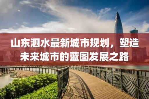 山东泗水最新城市规划，塑造未来城市的蓝图发展之路